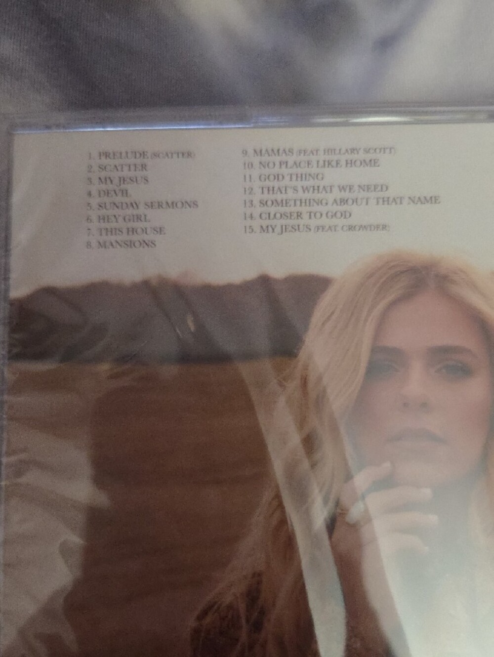Anne Wilson "My Jesus" CD — Brown & Tan Artwork New Never Opened Still Sealed - Picture 3 of 6